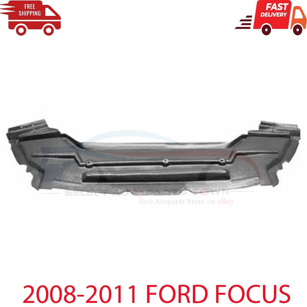 New Fits 2008-2011 Ford Focus Front Engine Splash Shield Under Cover FO1218103