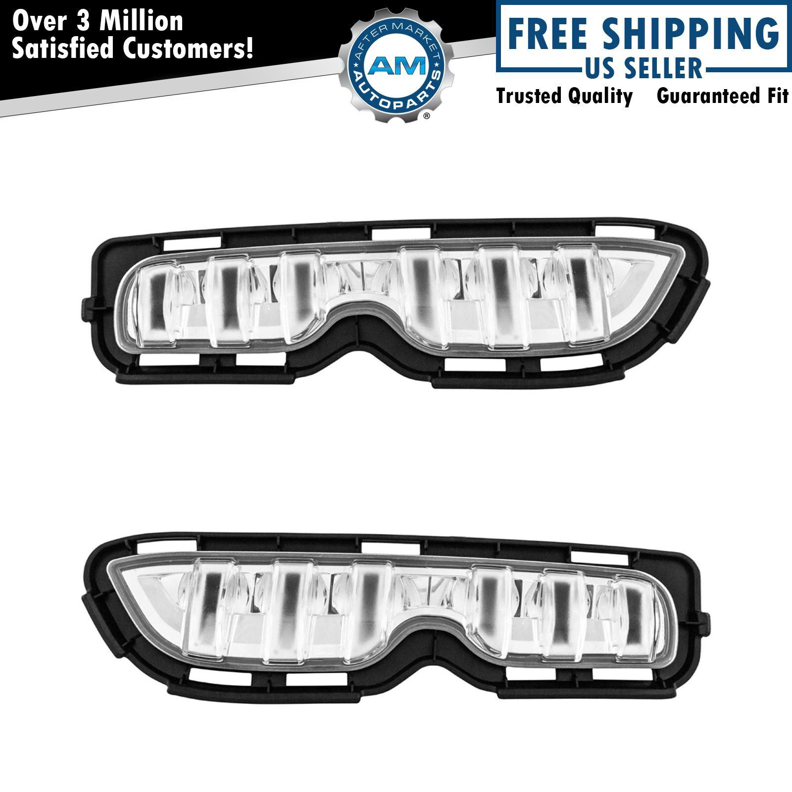 Daytime Running Light Driving Lamp DRL Left Right Pair for 13-15 Scion XB New