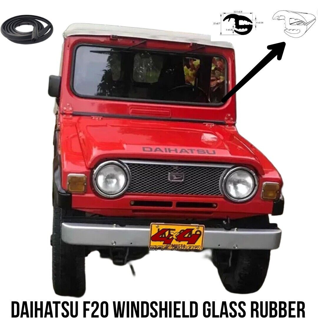 Daihatsu F20 Windshield Rubber Seal 3.5 Meters 