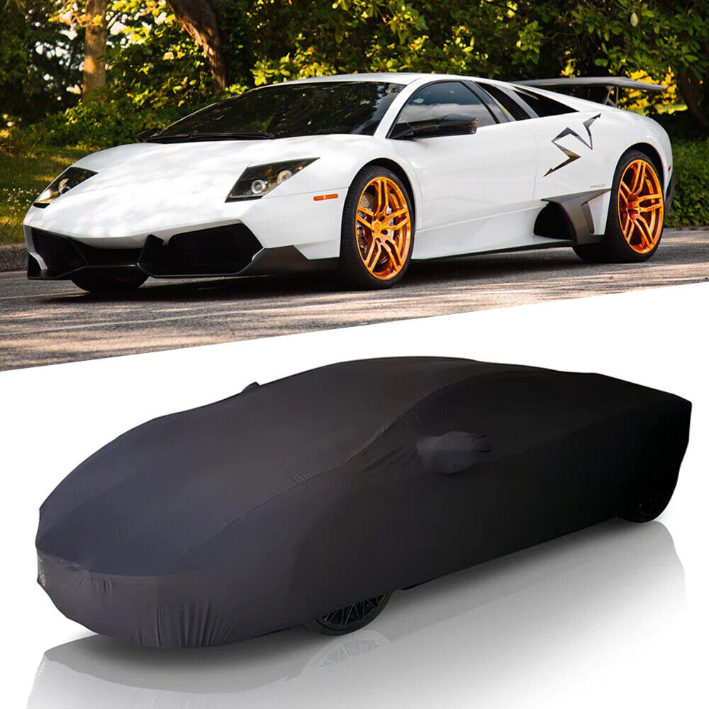Car Cover Satin Stretch Dust-Proof Custom For Lamborghini Murcielago Coupe 01-10