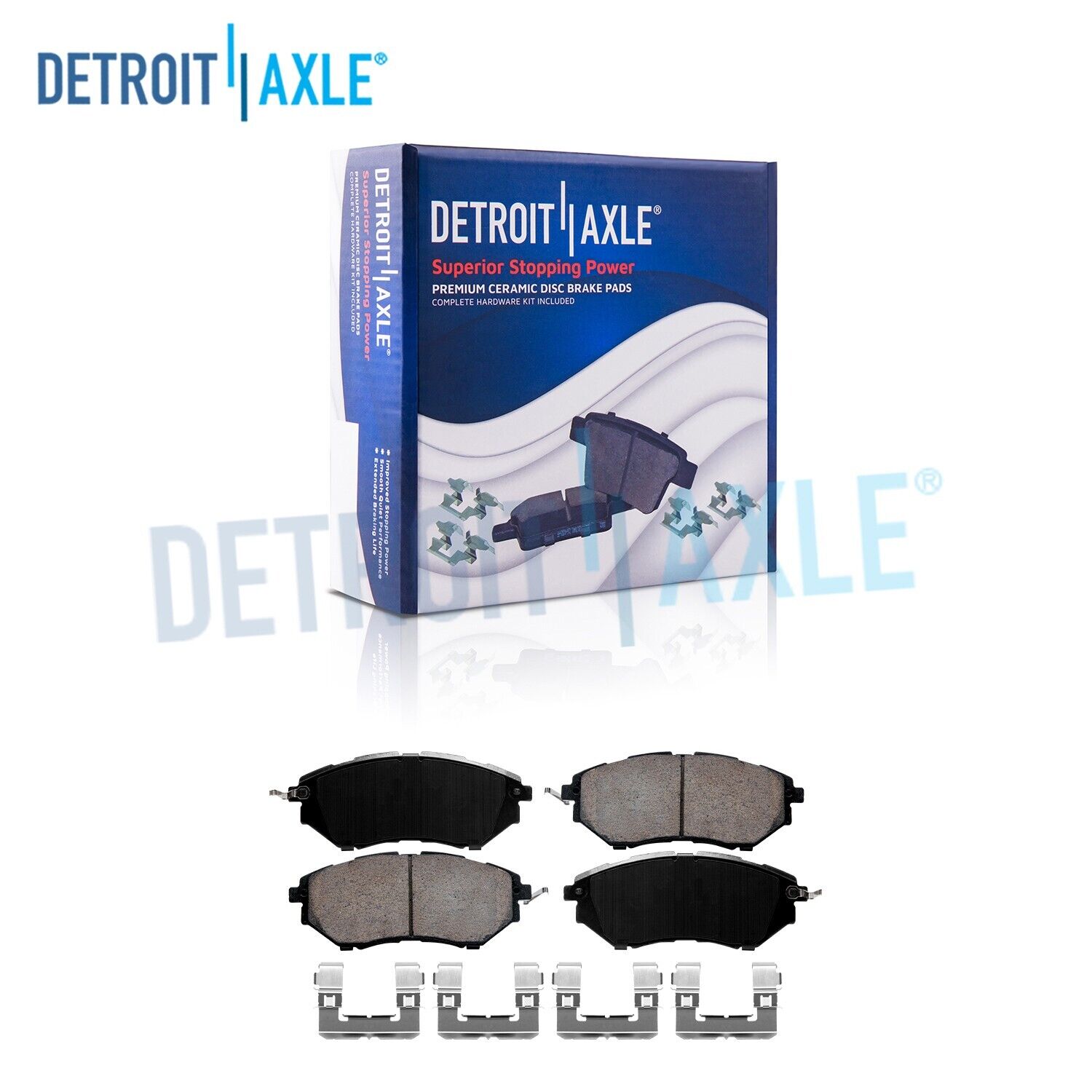 Front Ceramic Brake Pads for Legacy Outback B9 Tribeca 2014 2015 - 2018 Forester