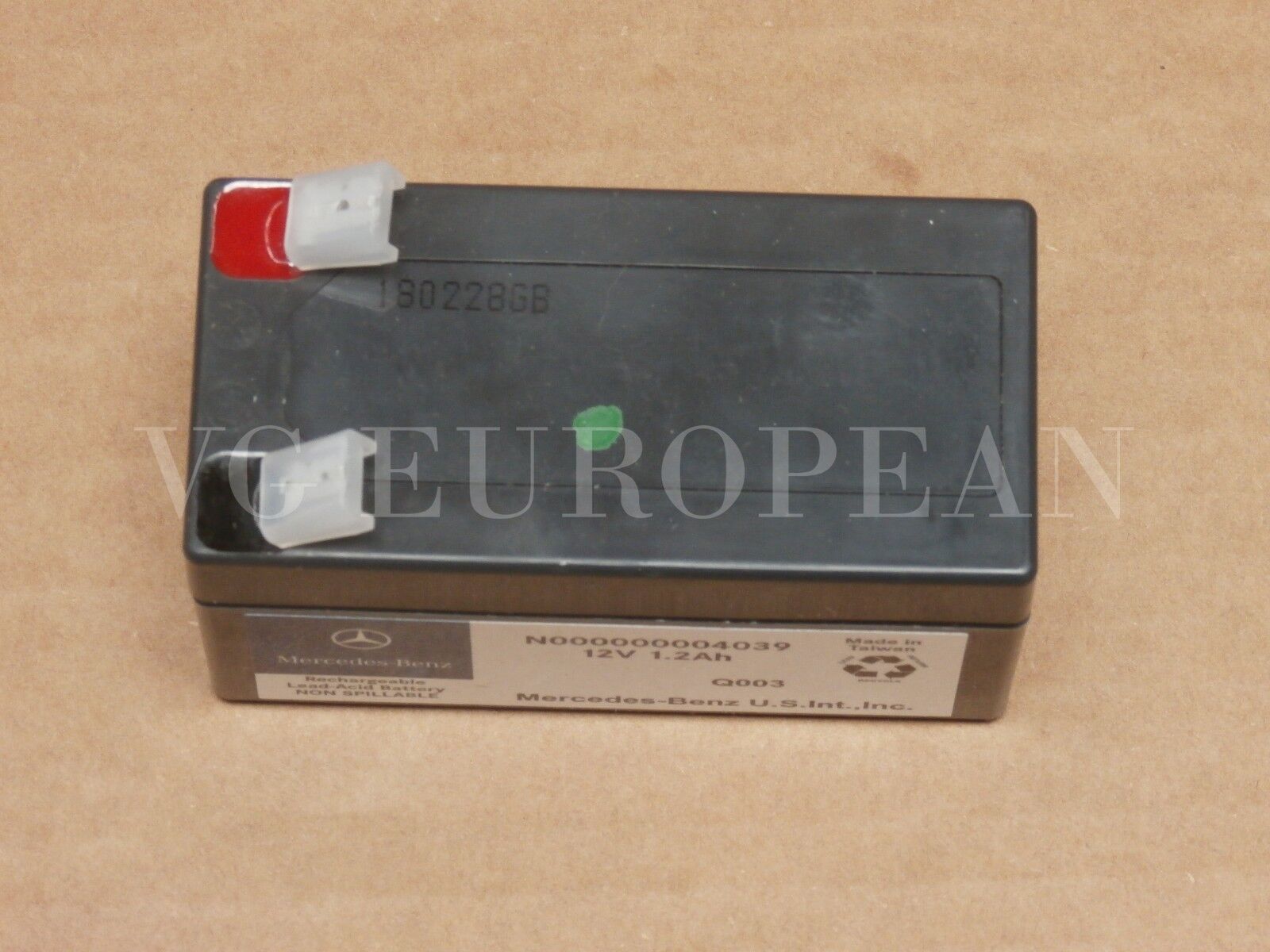 Mercedes Benz Genuine CLA CLS E G GL ML R S-Class Backup Battery (VIN REQUIRED)