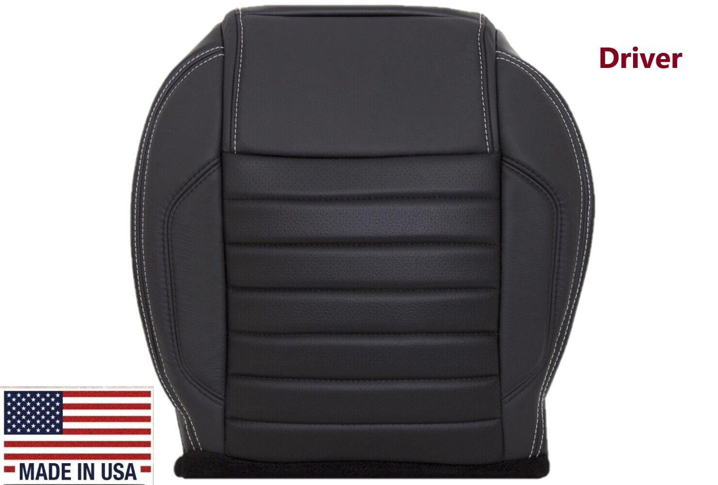 For 2010 2011 2013 2014 Ford Mustang GT Convertible Coupe V8 Black Seat Covers