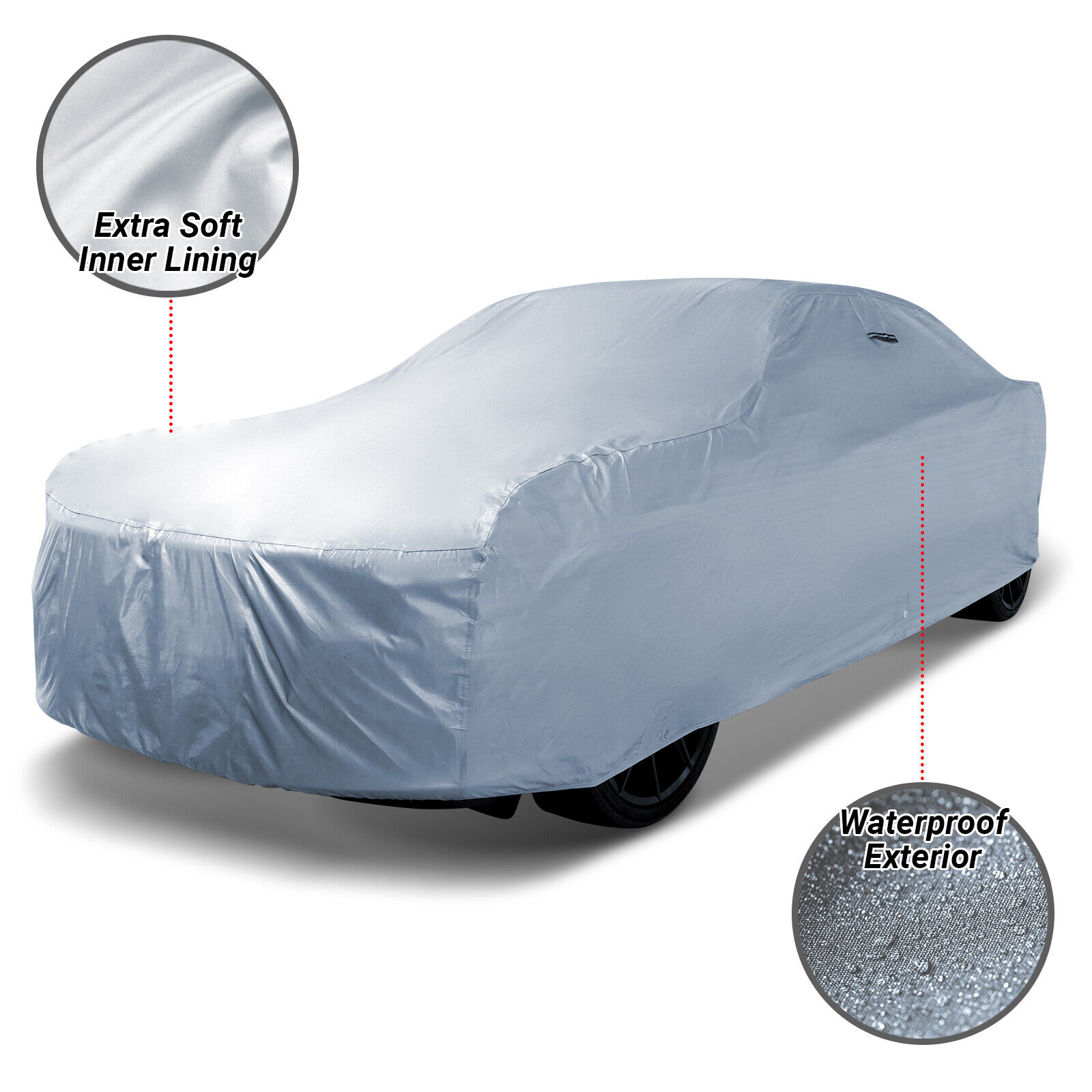 100% Waterproof / All Weather [MERCEDES-BENZ SLK-CLASS] Premium Custom Car Cover