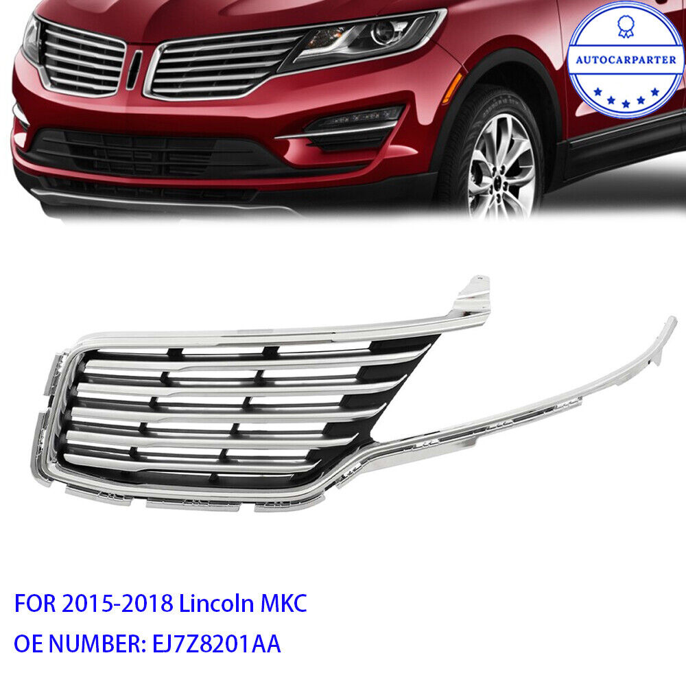 For 2015-2018 Lincoln MKC Front Grille Grill Driver Left Side EJ7Z8201AA