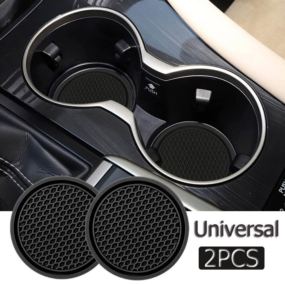 2Pcs Car Auto Cup Holder Anti-Slip Insert Coaster Universal Car Accessories