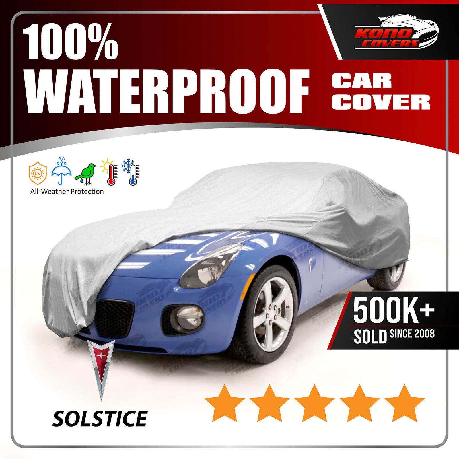 2006-2010 Pontiac Solstice CAR COVER - ULTIMATE� HP 100% All Season Custom-Fit