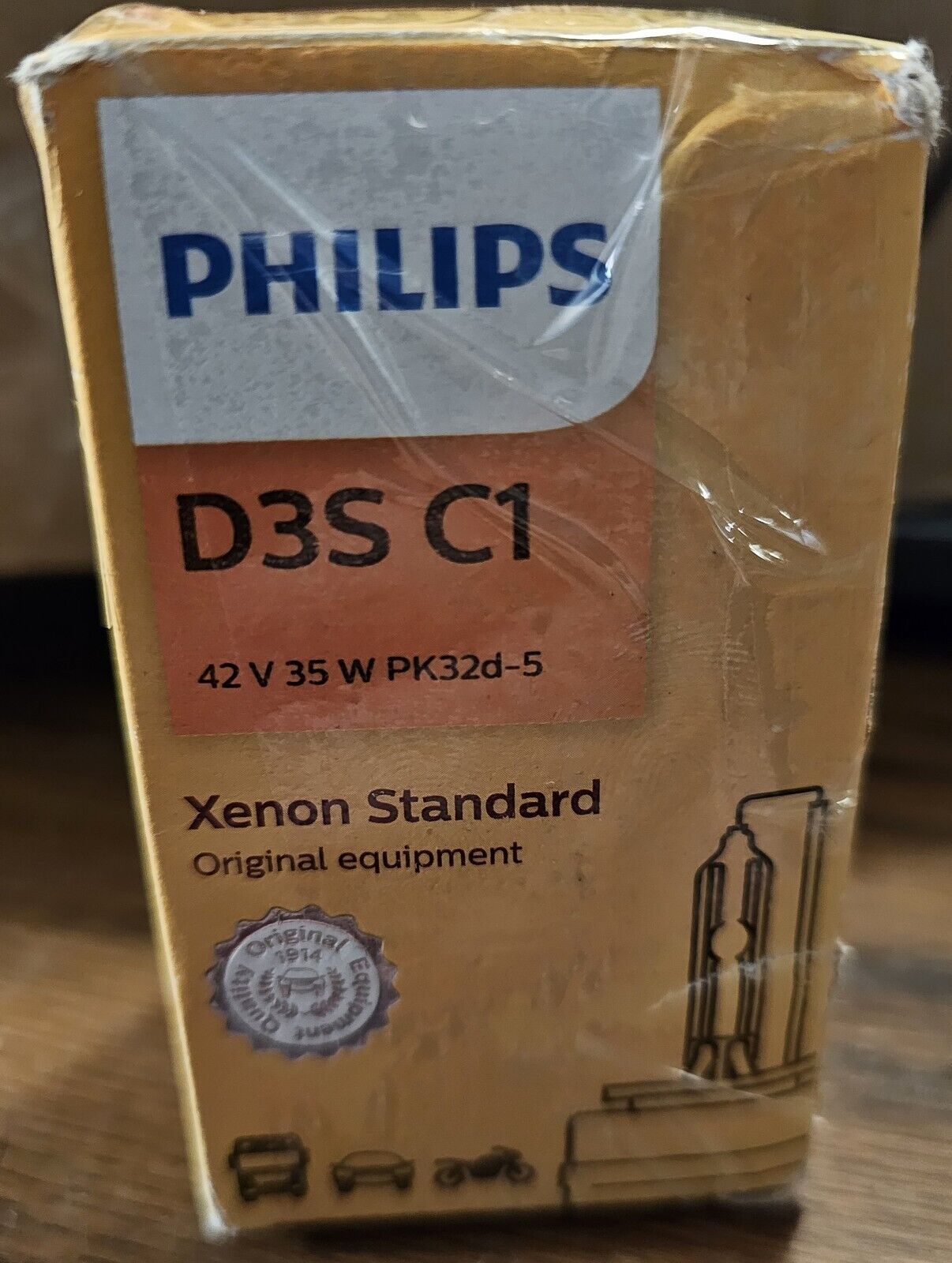 GENUINE Philips 42302C1 Headlight D3S HID Bi-Xenon -Single OEM Bulb Germany Made