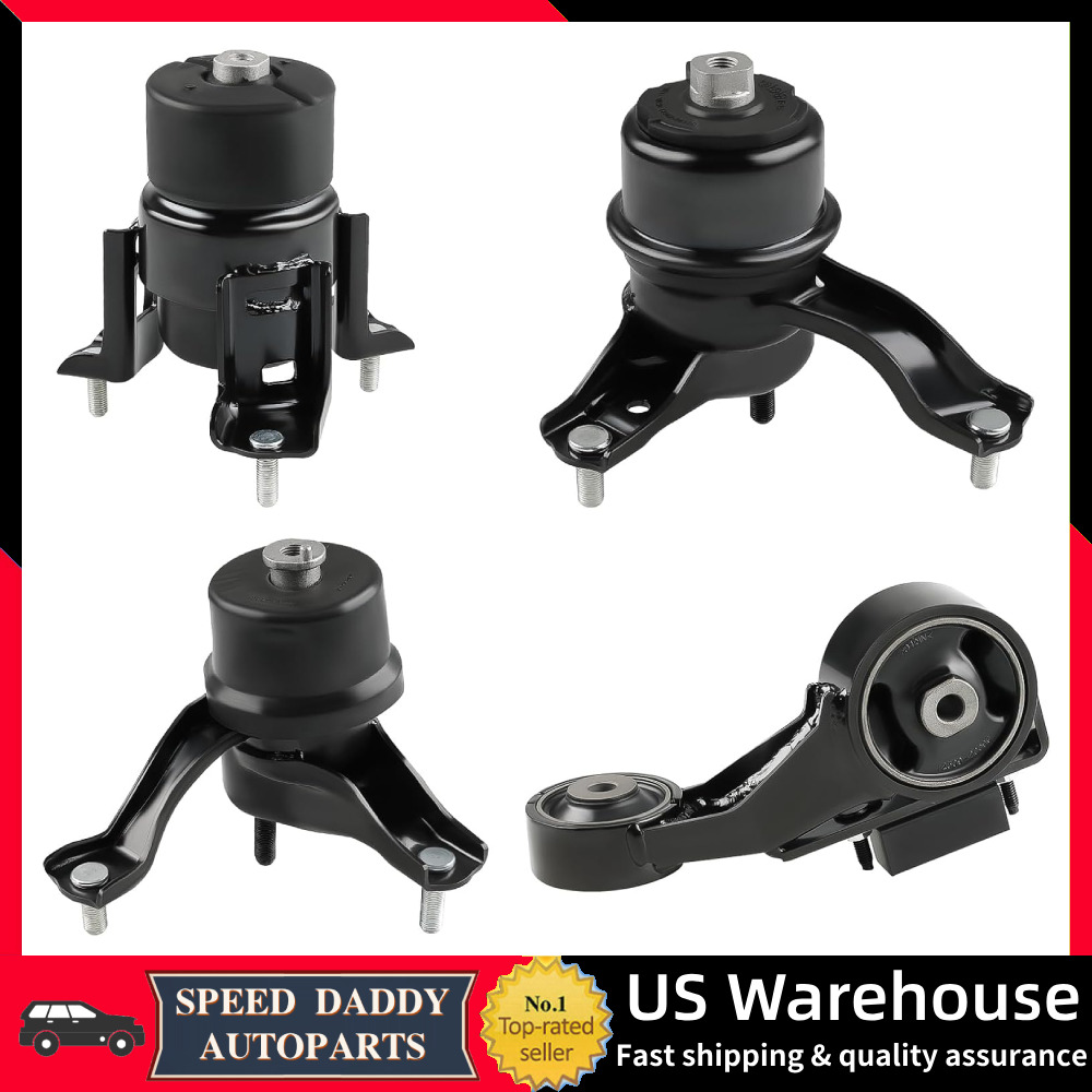 4pcs Engine Motor & Auto Transmission Mount for 2004-2006 Toyota Sienna 3.3L 2WD