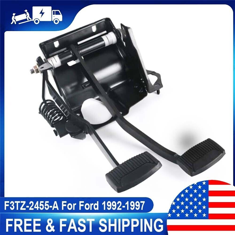 For 1992 93 94 95 96 Ford F250 F350 Brake Clutch Pedal Assembly F3TZ-2455-A