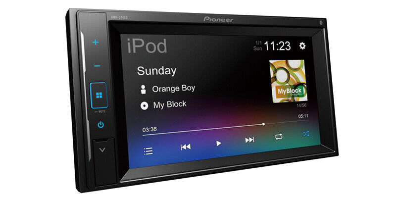 Pioneer DMH-240EX Double 2 DIN MP3/WMA Digital Media Player 6.2 LCD Bluetooth 
