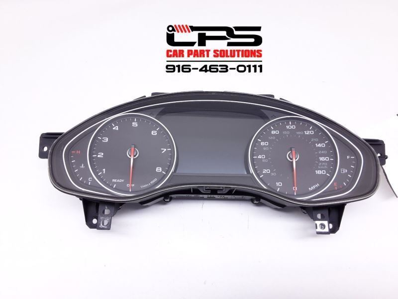 16-17 AUDI A6 Speedometer Cluster 4G8920986P 