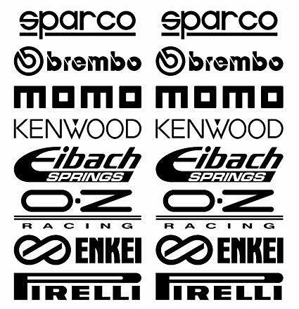 16 Automotive Sponsor Decals Stickers JDM Car Racing Drift Sticker  Deal
