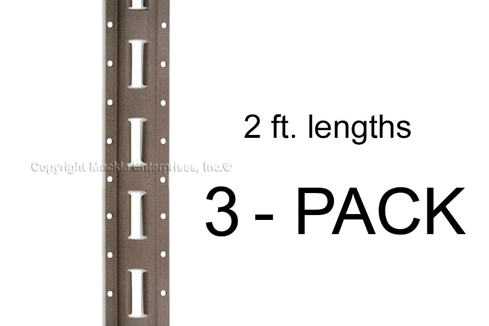 Kinedyne E Track Mfg USA - 2 ft. 11 Gauge Vertical/Trailer Tiedown - 3 Pieces
