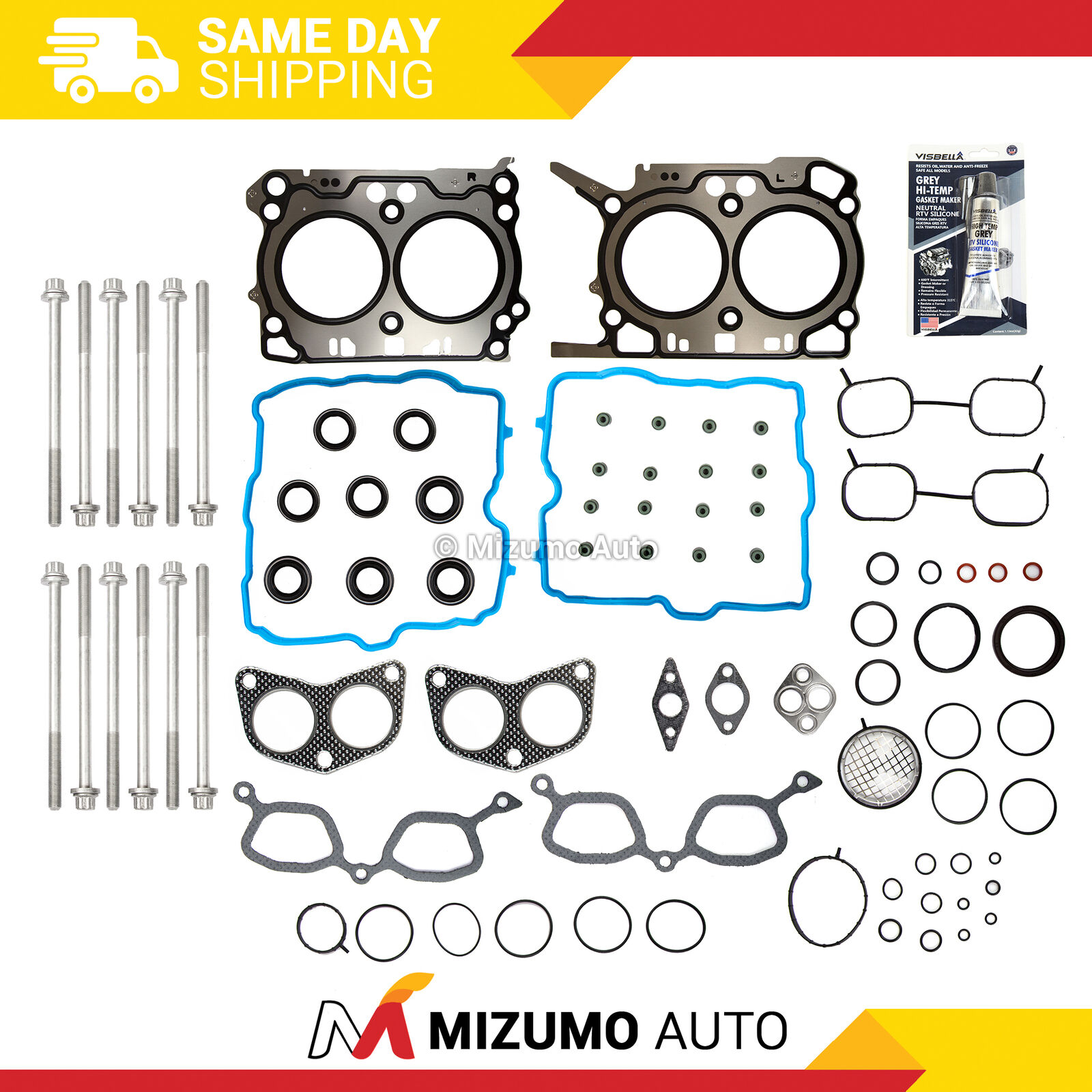 Head Gasket Bolts Set Fit 2011-2015 Subaru Forester Outback Legacy DOHC 2.5L