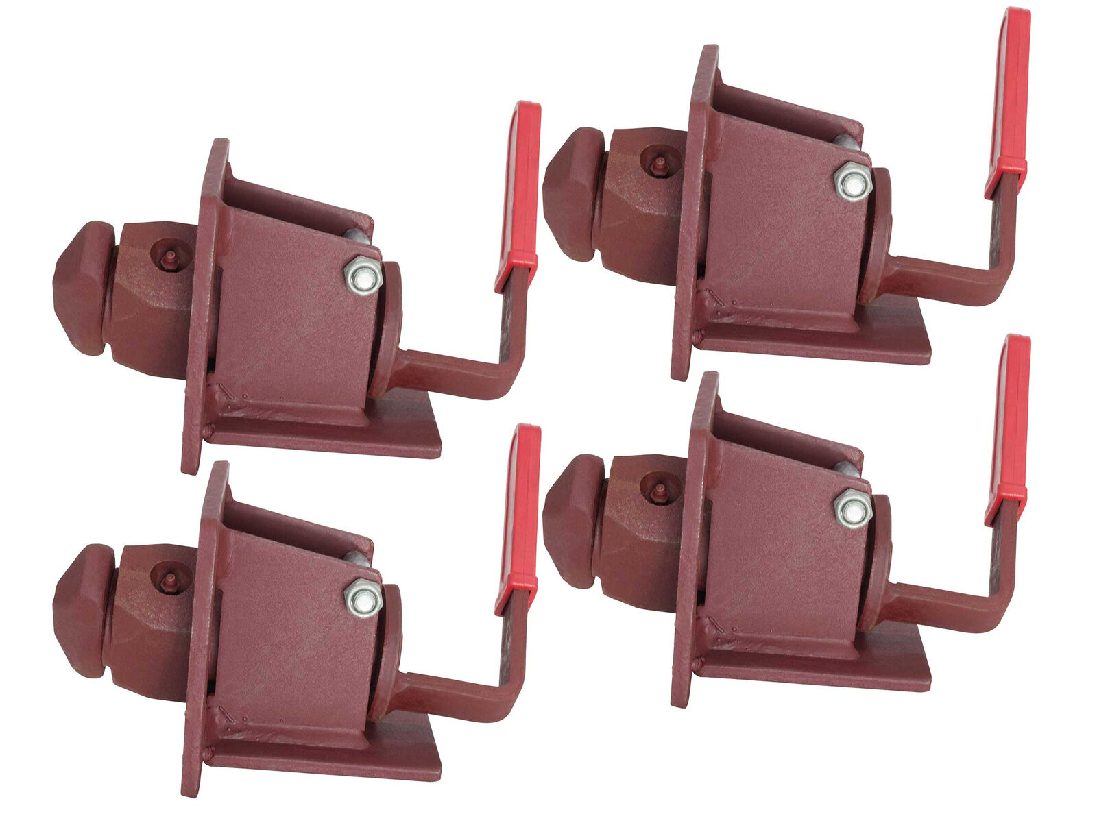 Shipping Container Manual Twist Lock Weld Type For Chassis (4 Pack)
