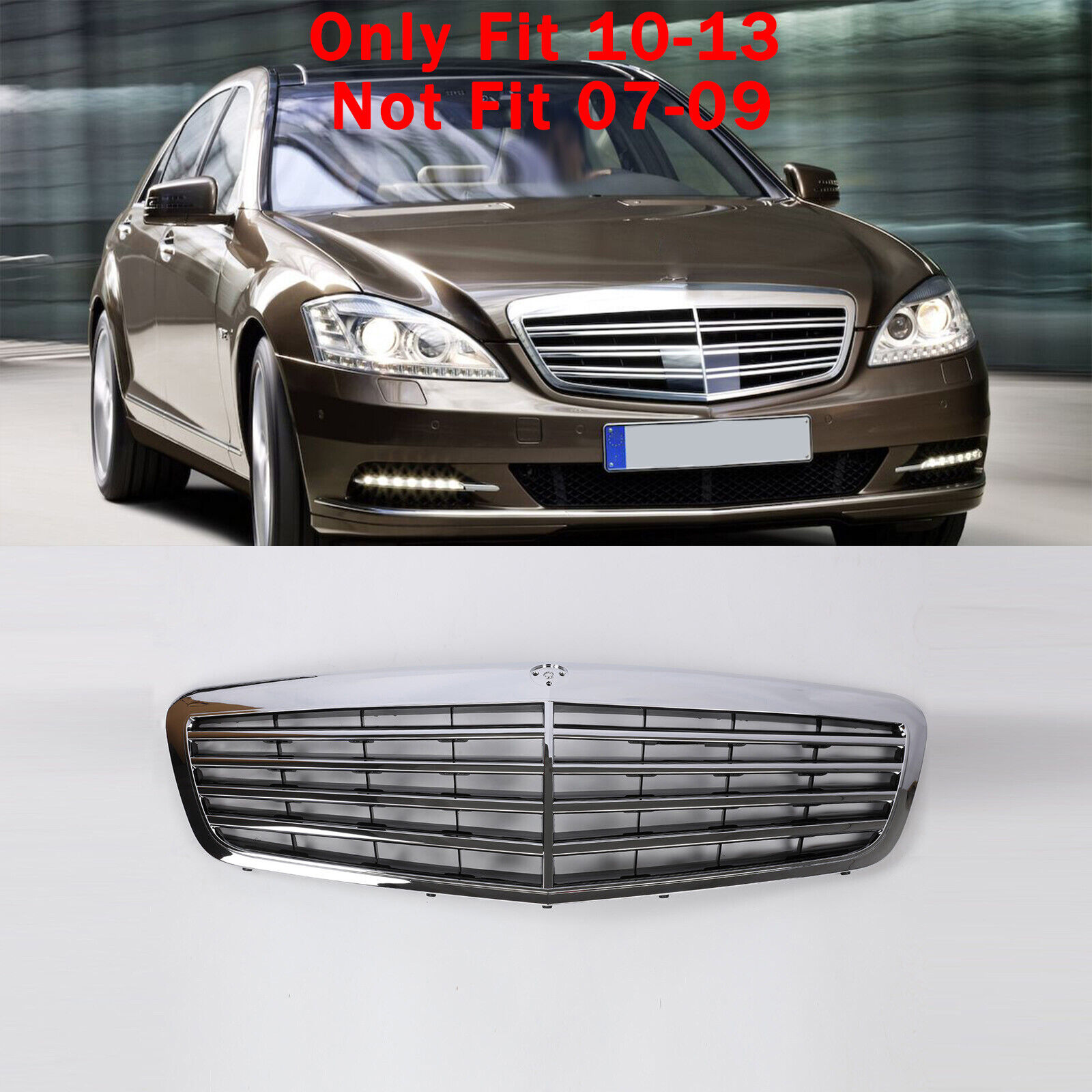 GRILLE GRILL FOR Mercedes-Benz  S550 S600  W221  10-13