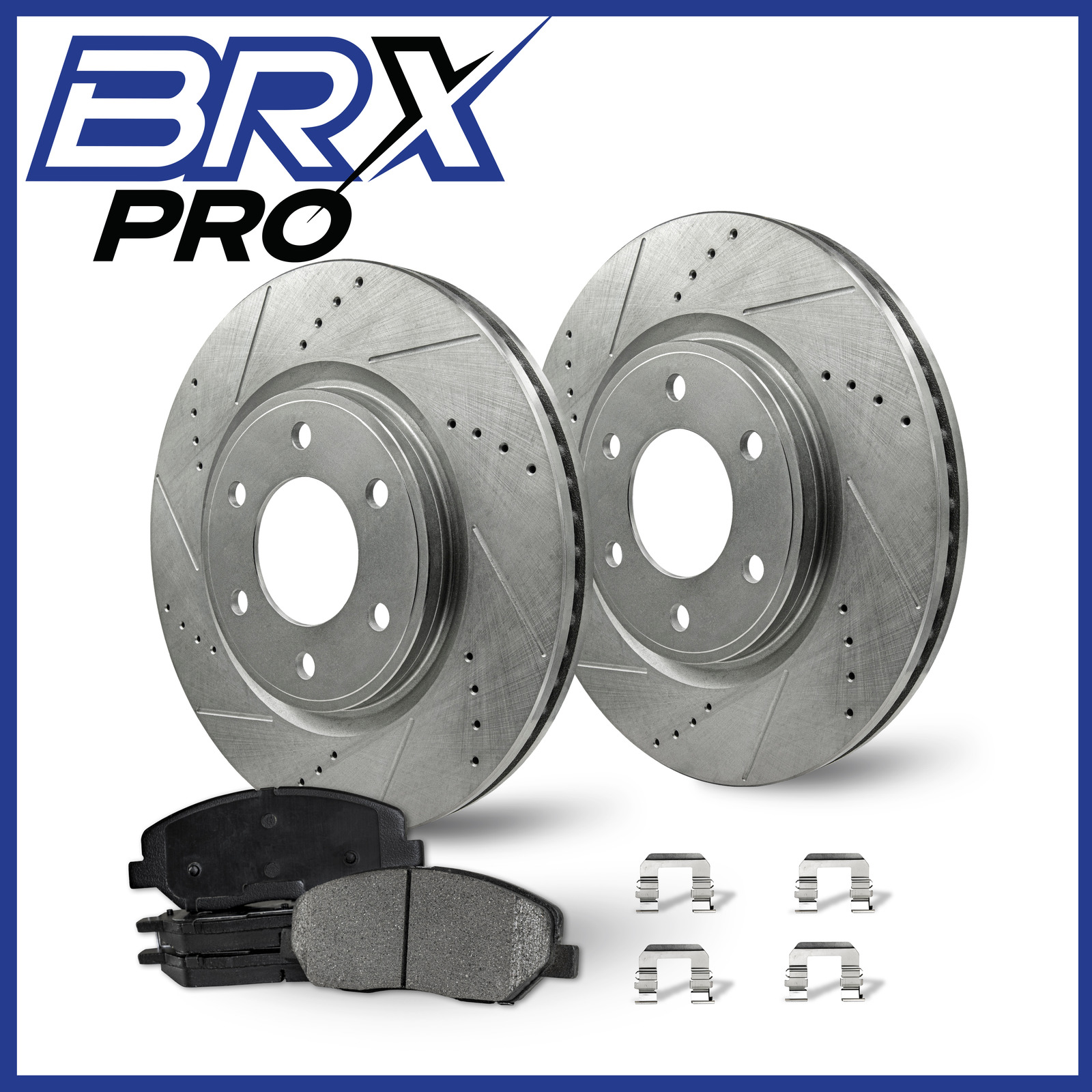 330 mm Front Rotor + Pads For Chevy Silverado 1500 05-07|NO RUST Brake Kit
