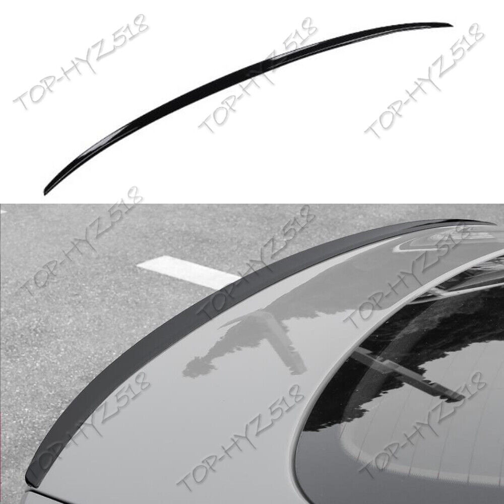 For Audi A5/S5 2018-2024 ABS Glossy Black Rear Spoiler Tail Trunk Lip Wing Bar