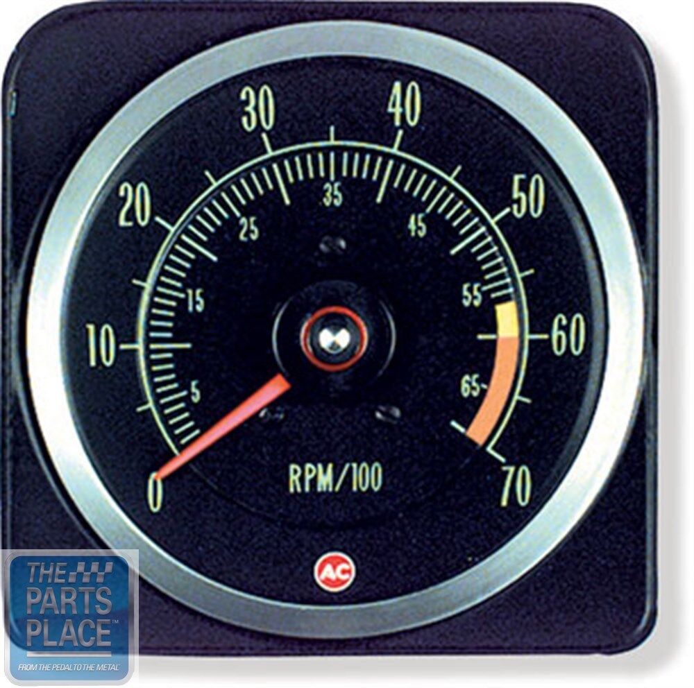 1969 Chevrolet Camaro SS 396 Dash Tach Tachometer 6000 RPM 7000