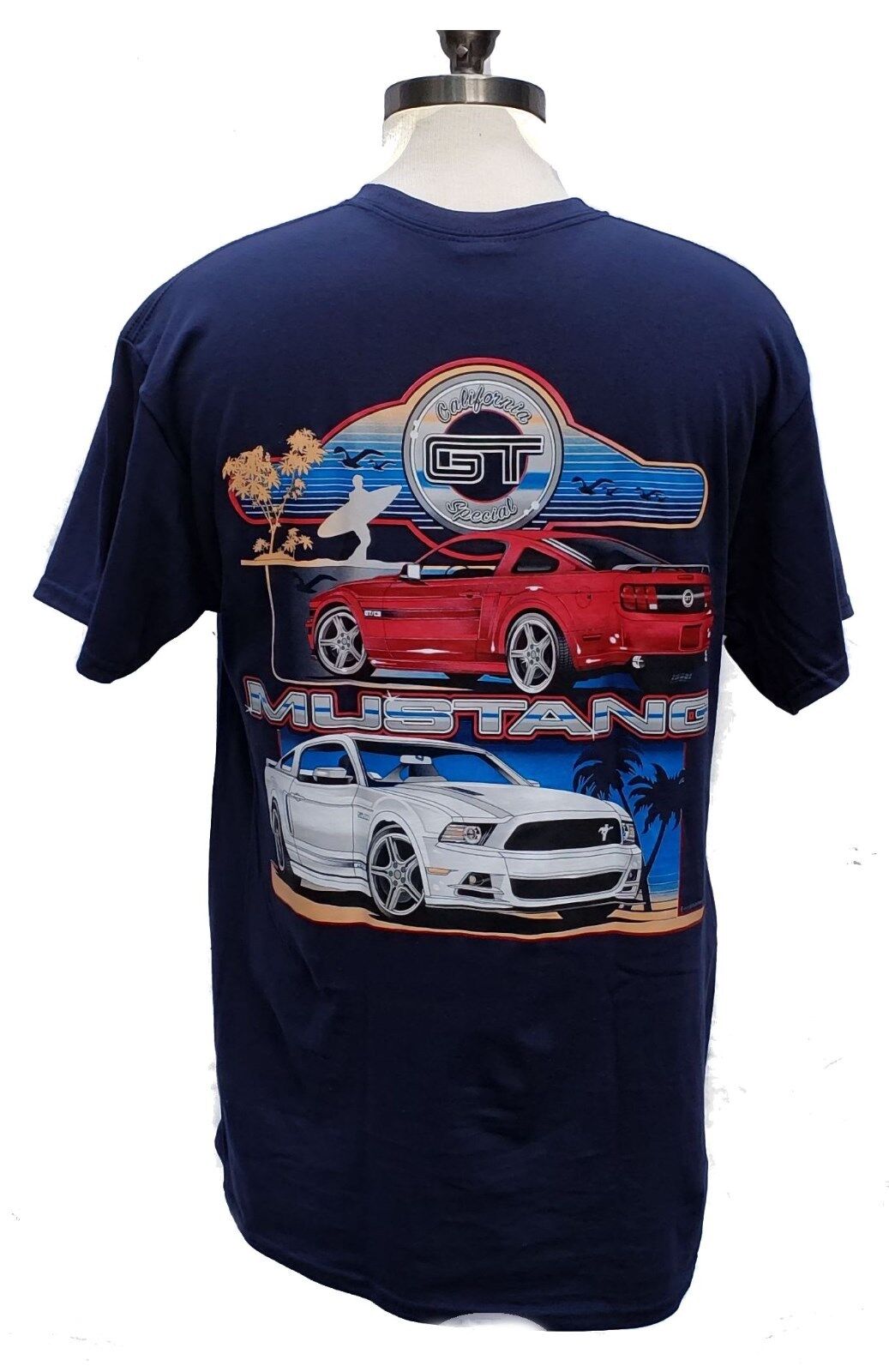 NEW FORD MUSTANG CALIFORNIA SPECIAL GT/CS SHIRT SOLD EXCLUSIVELY HERE LICENSED
