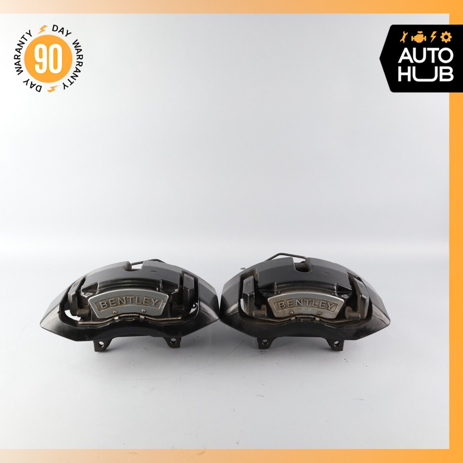 03-12 Bentley Continental GTC GT Front Brake Calipers Left and Right Set OEM 63k