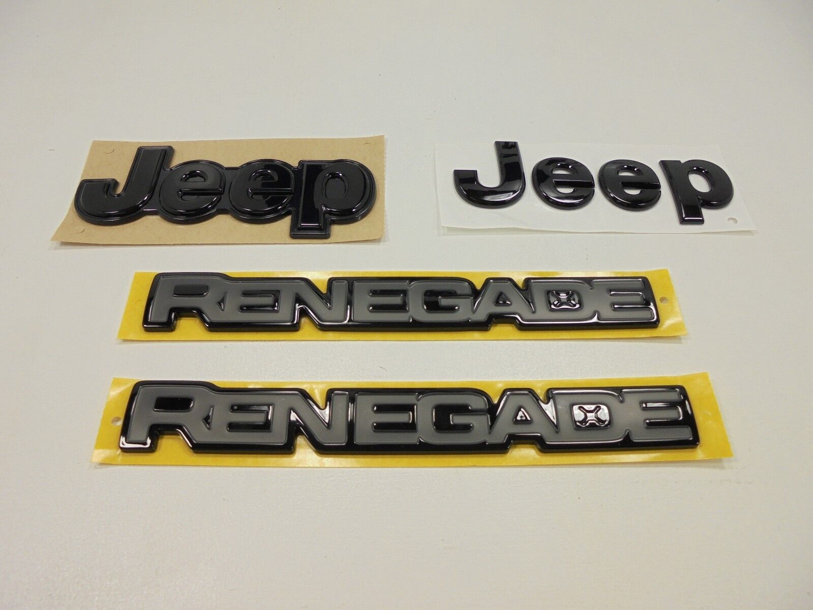2016 Jeep Renegade Special Edition Justice Emblems Set of 4 Mopar Factory Oem