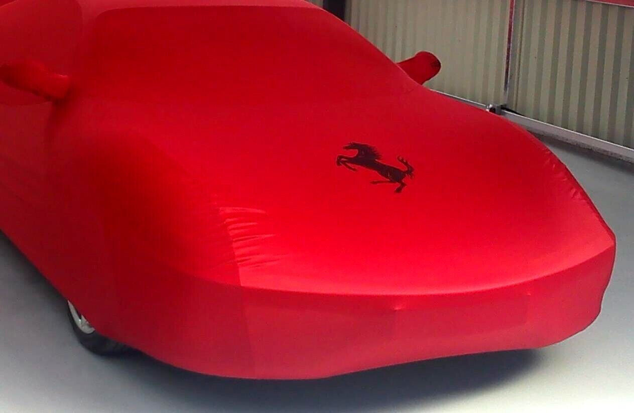 Genuine OEM Ferrari Factory Portofino+M Red indoor Car Cover in stock 