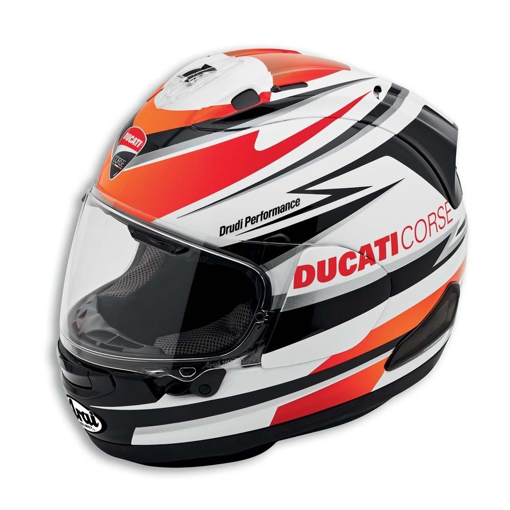 Ducati Corse Speed Motorcycle Helmet 98104052 Arai Corsair-X 