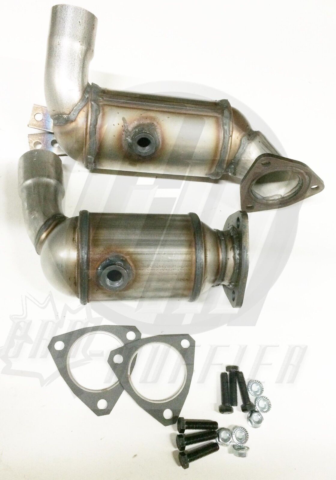 Jaguar X-Type 2.5L & 3.0L Pair of Both Front Catalytic Converters 2002 To 2008