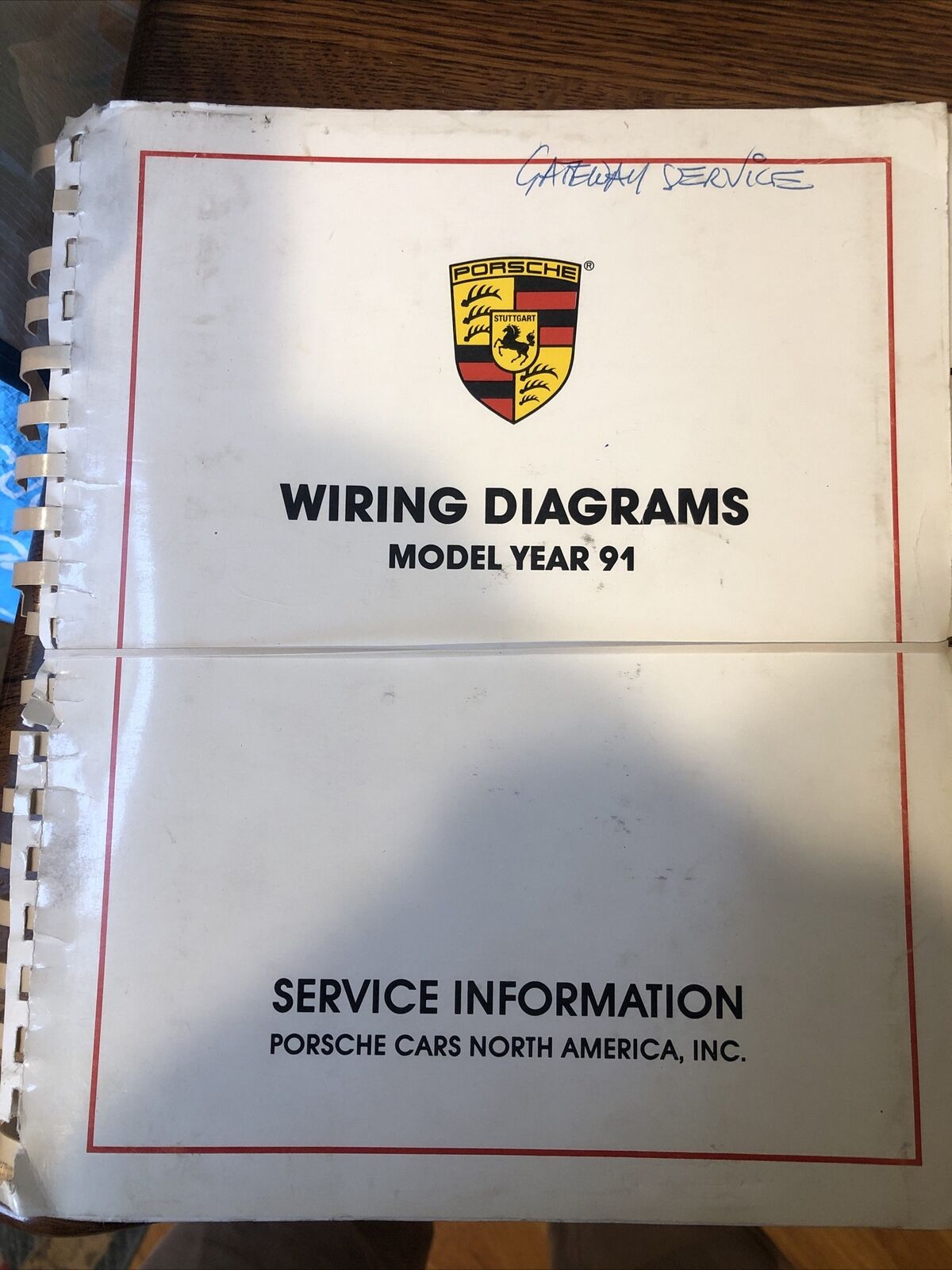 VINTAGE RARE  1991 Porsche FACTORY  Full Wiring Diagrams All PORSCHE  Models