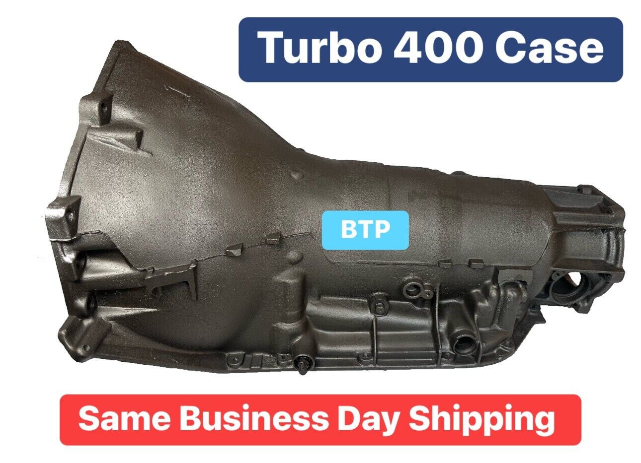 TURBO 400 TH400 TH-400 TRANSMISSION CASE 4X2 2WD SPEEDO CASE 6 BOLT PUMP STYLE