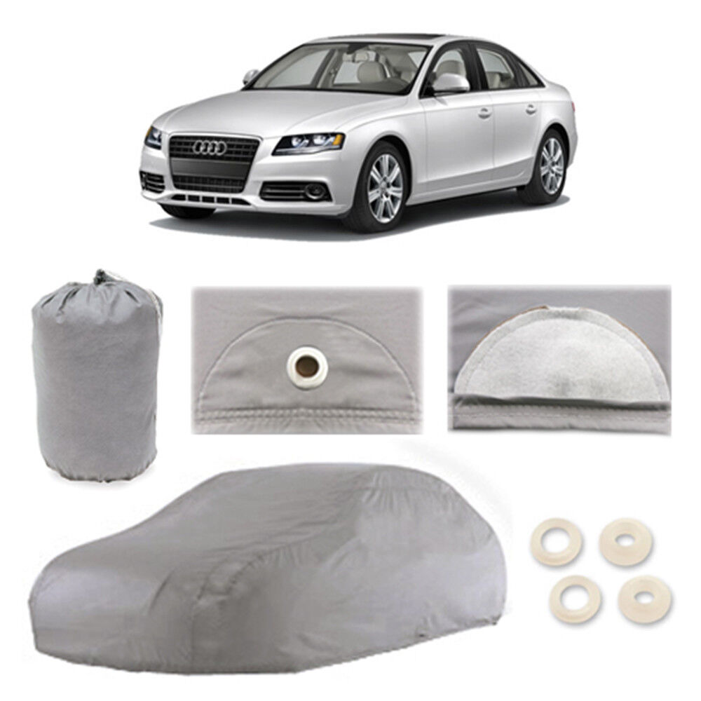 Audi A4 Quattro 5 Layer Car Cover Fitted Water Proof Outdoor Rain Snow Sun Dust