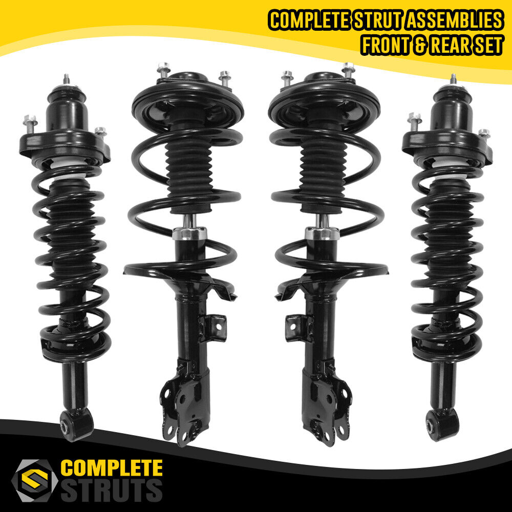 2008-2010 Mitsubishi Lancer FWD Front Complete Struts & Rear Shock Absorbers