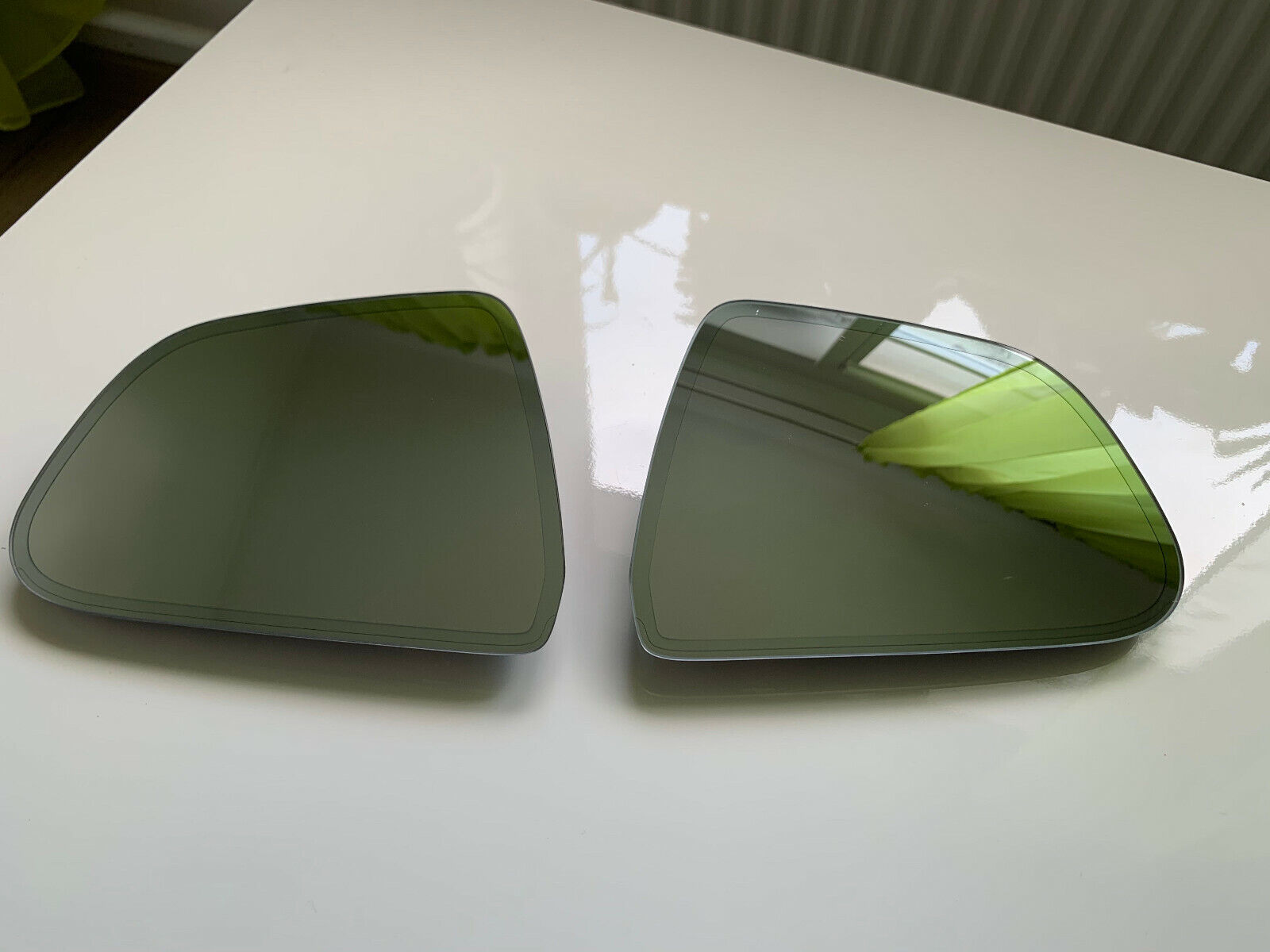 TESLA Model 3 Original LH+RH Mirrors Glass SET with Heating & Dimming , Like New