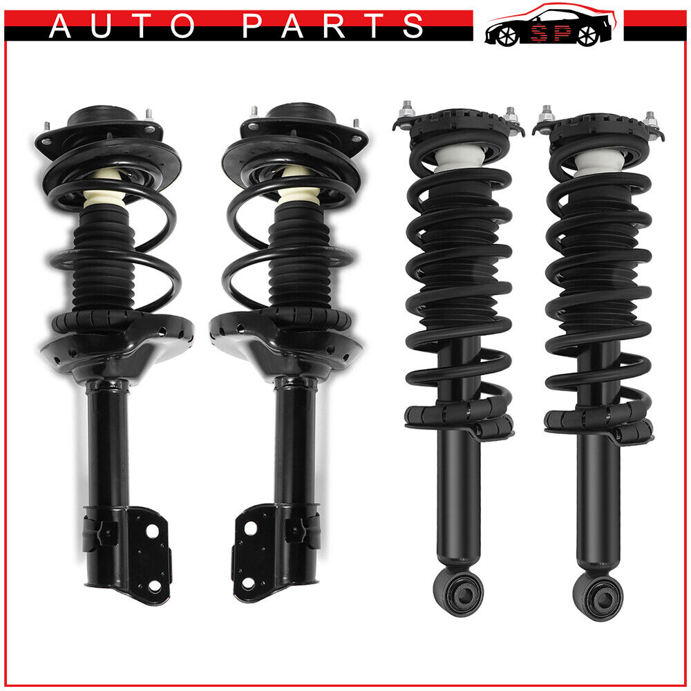 4x Quick Front Rear Complete Struts Shocks Spring For 2005-2009 Subaru Outback