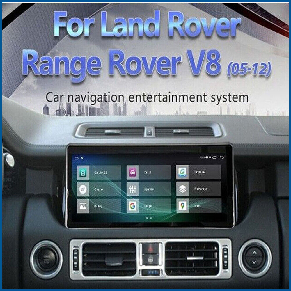 12.3\'\' Android HD Touch Screen Car Radio Carplay For Range Rover L322 2005-2012