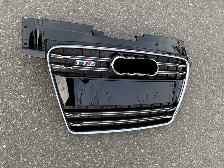 CHEOMR FRAME Front Bumper Mesh Grille For Audi TT TTS 2008-2014 Update to TTS
