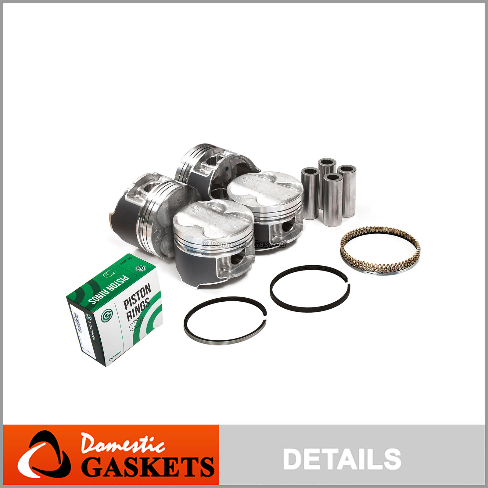 Pistons and Rings fit Acura Integra Type R Vtec 1.8L B18C5