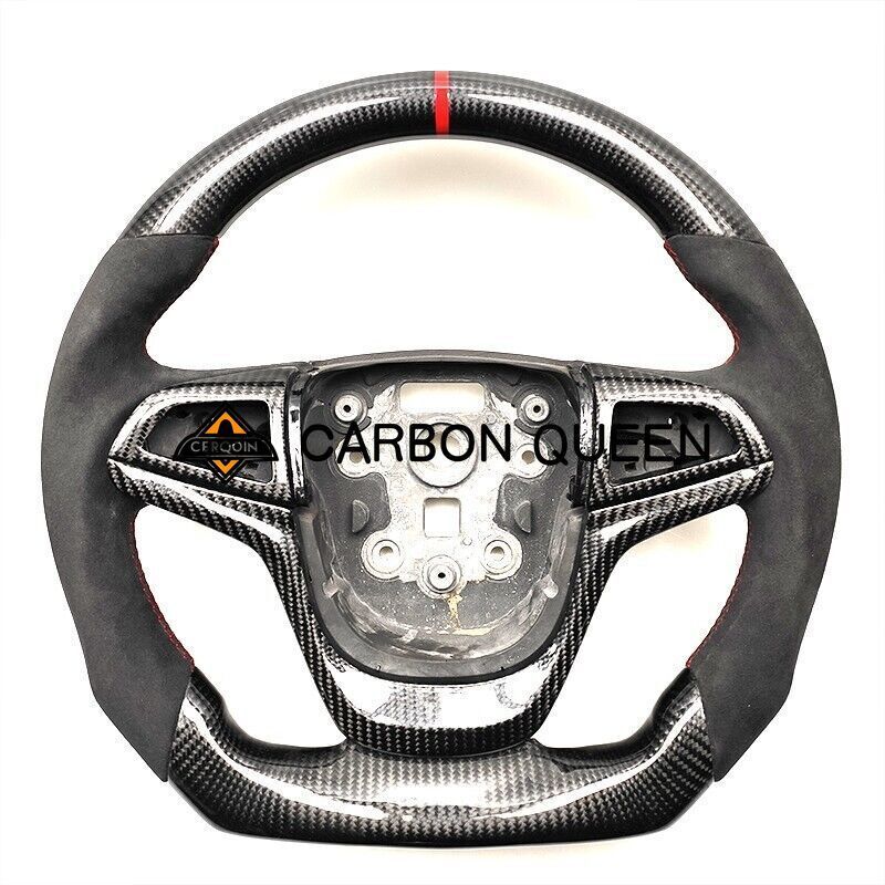carbon fiber steering wheel  for CHEVY SS SV6 VF2/Holden VF HSV black suede