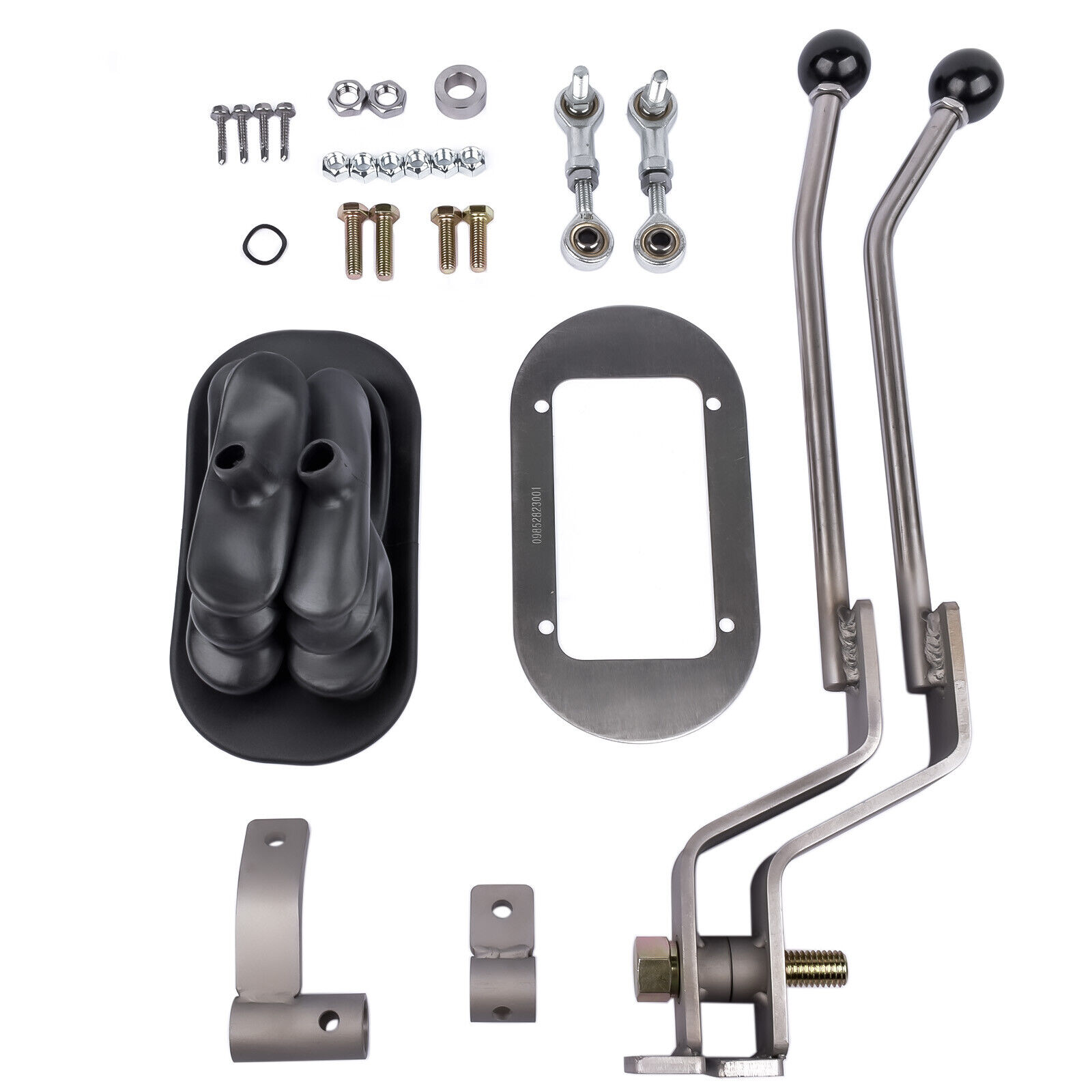 NP-205 Stainless Twin-Stick Shifter w/ Boot NP205GM8 Fits GM NP205 Transfer Case