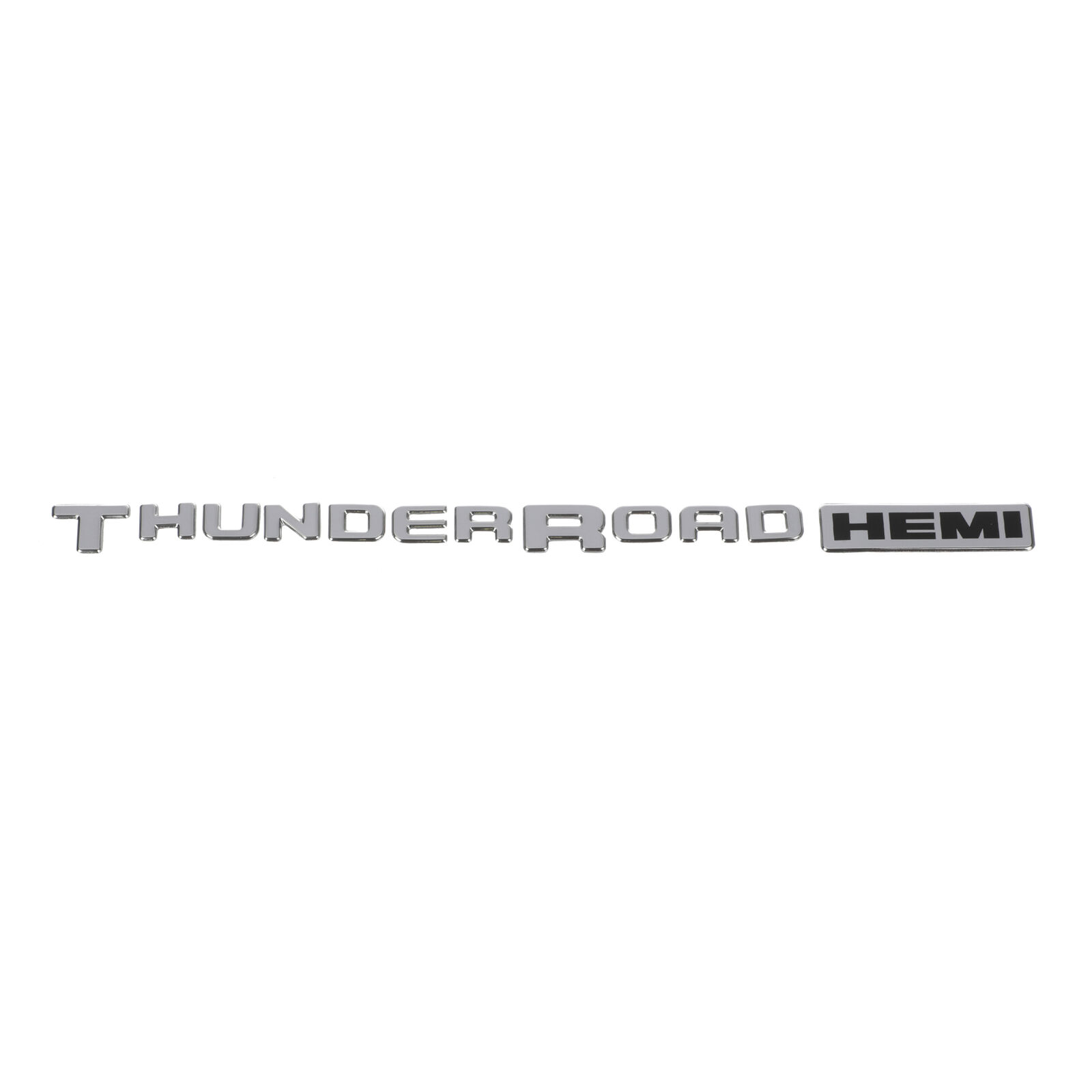 Dodge Ram 1500 2500 3500 Thunder Road HEMI Emblem Nameplate MOPAR GENUINE OEM