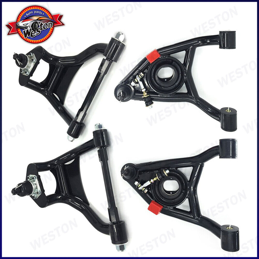 For 68-72 Chevelle Monte Carlo Gto Heavy Duty Upper & Lower Tubular Control Arms