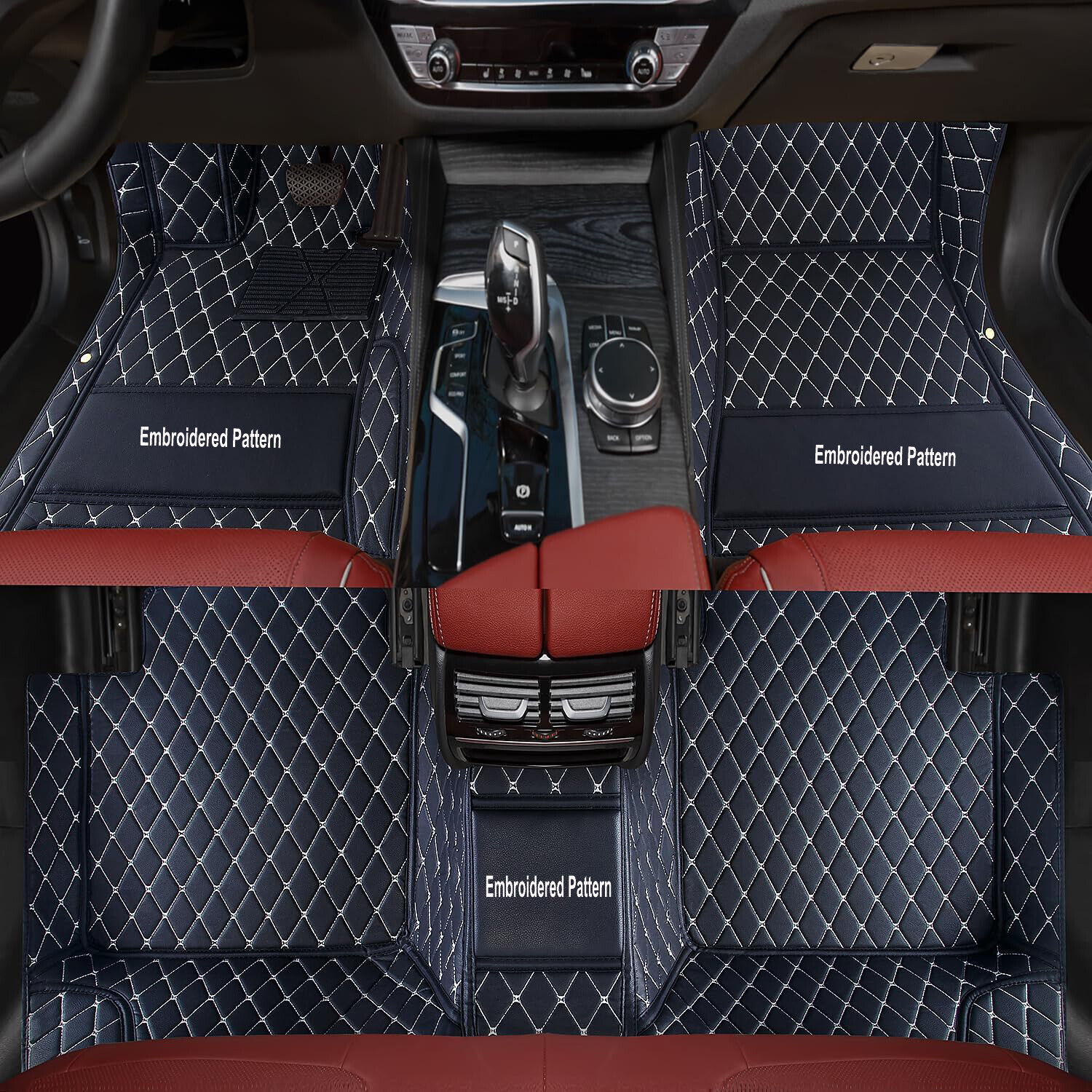 For Mercedes-Benz Carpets Mat All Model Custom Waterproof Luxury Car Floor Mats