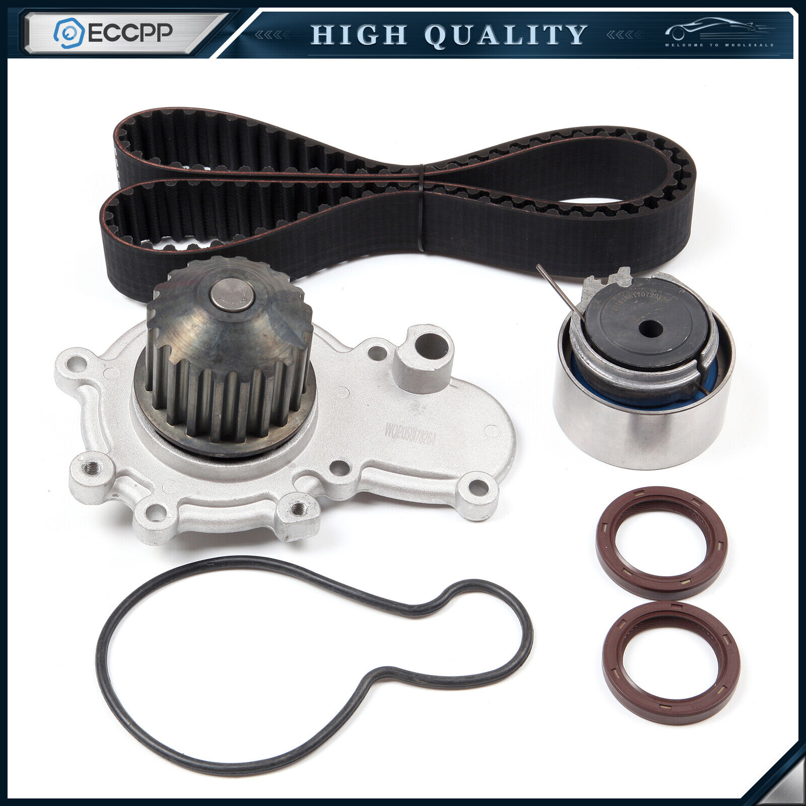 Timing Belt Water Pump Kit For 95-05 Dodge Stratus Neon Plymouth 16v 2.0L SOHC
