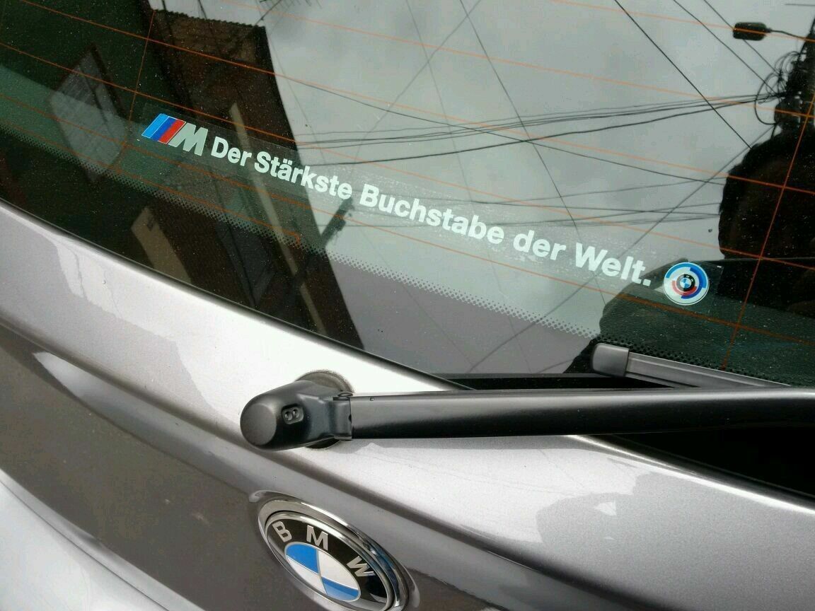 BMW M POWER STICKER \