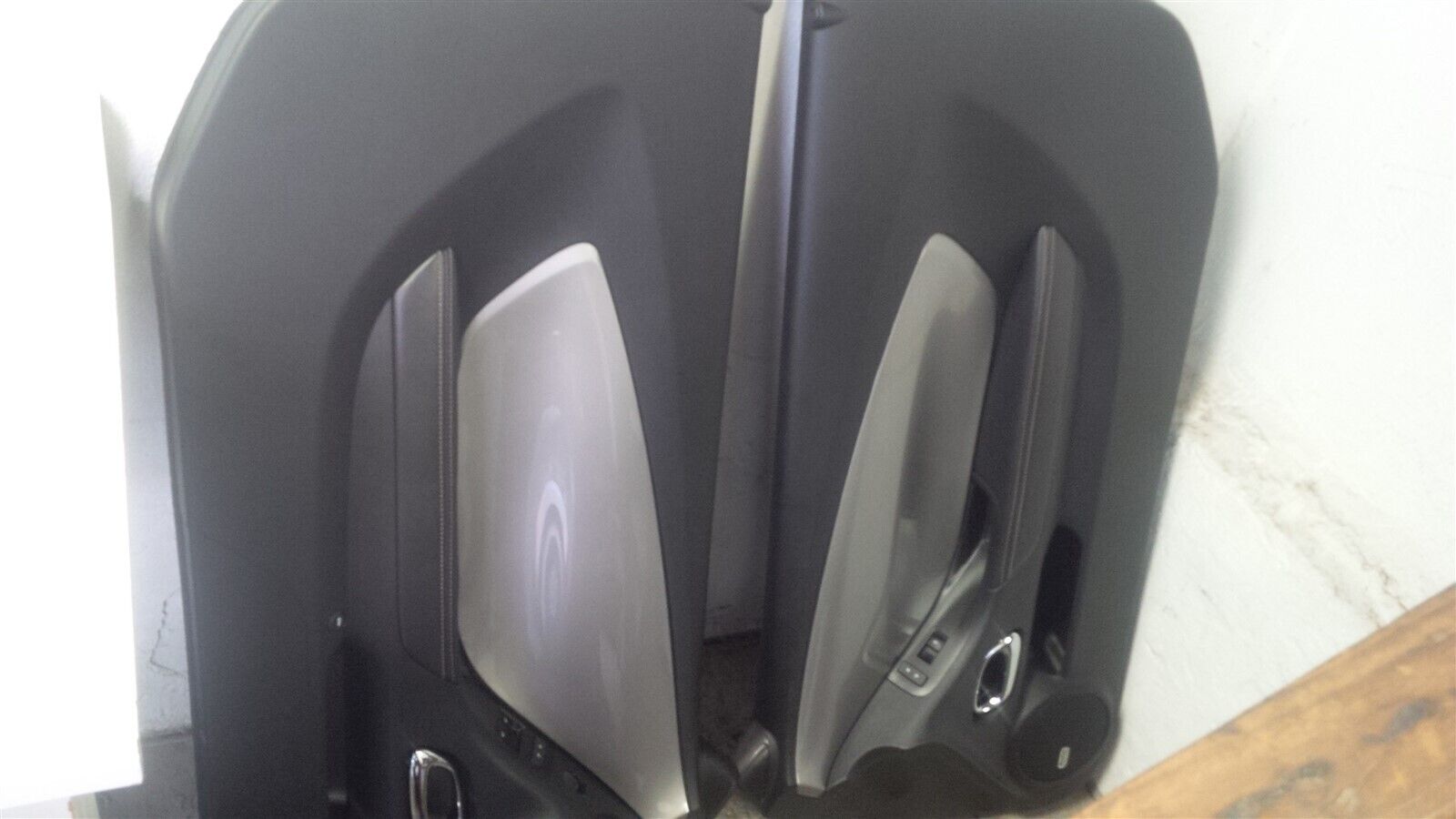 2013 Camaro SS Door Panels with Ambient Lighting ABL PAIR Silver