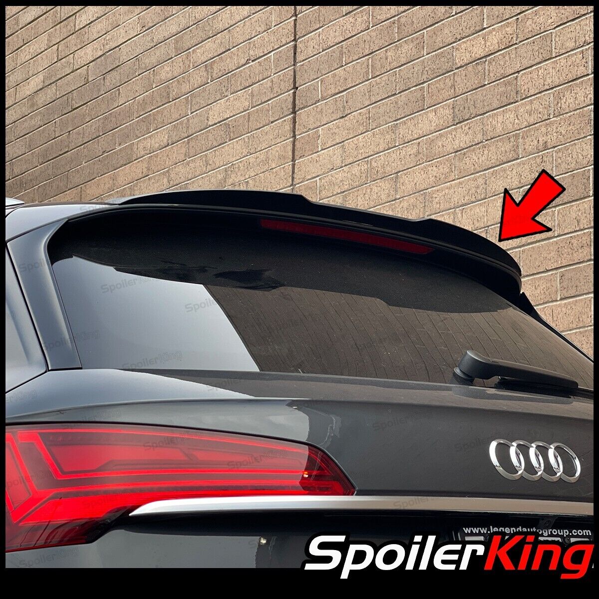 SpoilerKing Rear Add-on Roof Spoiler (Fits: Audi Q5 2018-present) 284KC
