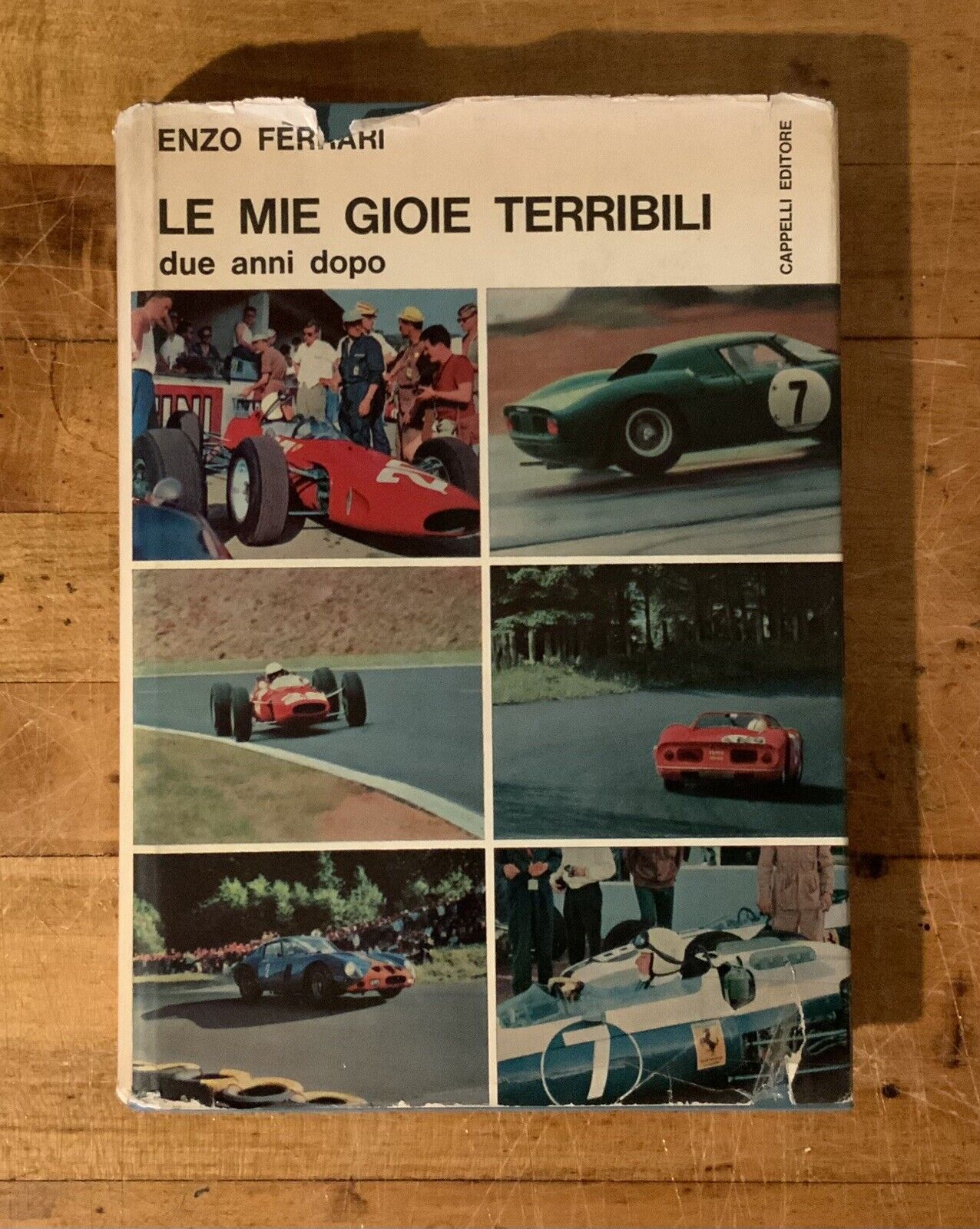 Original Ferrari Le Mie Gioie Terribili  Enzo Ferrari Presentation Book  Italian
