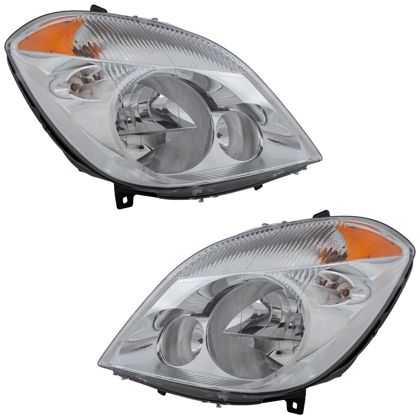 Headlight Set For 2007-2009 Dodge Sprinter 2500 Left & Right Side w/ bulb